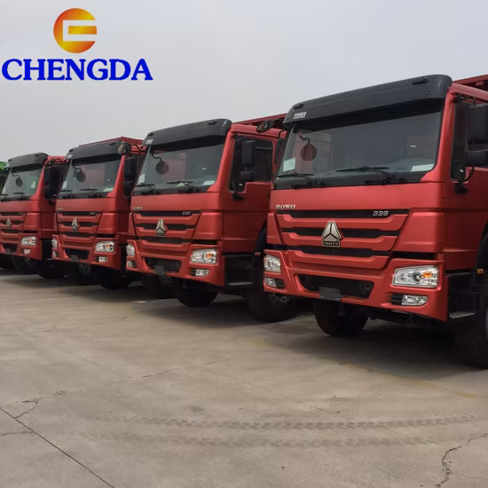Camions d'occasion lourds nouveau camion Sino Sinot HOWO Beiben Dongfeng Shacman Foton 6X4 Dumper Benne basculant le camion à benne basculante