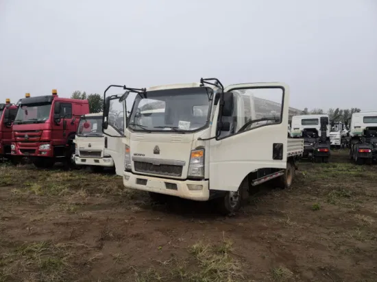 2022 2023 Nouveau HOWO 4X2 130HP 160HP Cummins Yuchai Engine Cargo Truck Euro2 Euro3 Van Fence Flat Boardlight Truck avec main gauche et droite à vendre