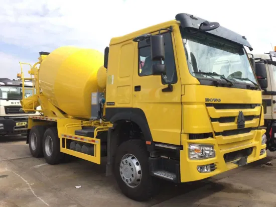 Sinotruk HOWO nouveau utilisé 6m3 8m3 10m3 12m3 14m3 16m3 18m3 Dump Dumper basculant la cargaison lourde Sinotruck Rhd ciment bétonnière camion