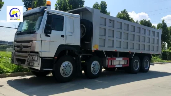 Nouveau utilisé Sinotruk HOWO 12 roues 371HP 420HP 40 tonnes 8X4 Heavy Duty/cargaison de sable/camion/basculement/Dumper/benne/prix du camion à benne basculante